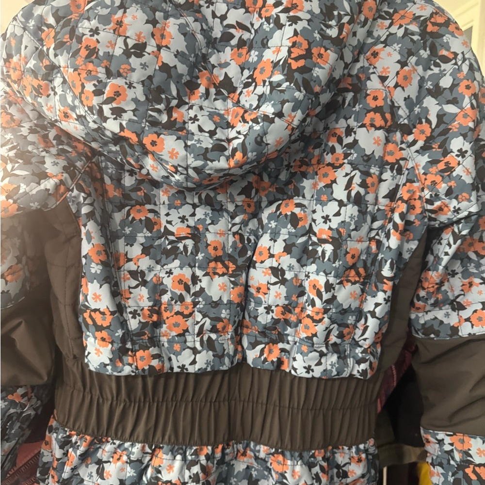 FP Movement by Free People Blue Floral Ski Jacket - Picture 2 of 11